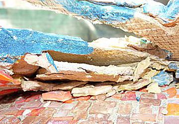 Exfoliation of mosaic