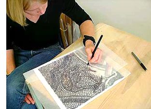 Floor Mosaic Method